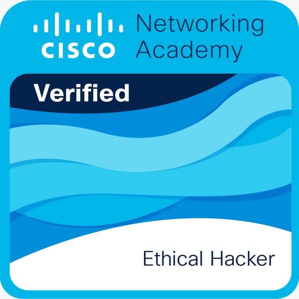Cisco Ethical Hacker badge